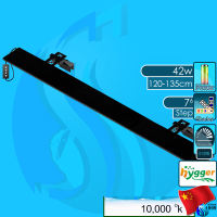 Hygger Aquarium LED light HG-018 14w 18w 22w 26w 42w โคมไฟ LED aqua clip on lamp plant light โคมไฟตู้ปลา single arm