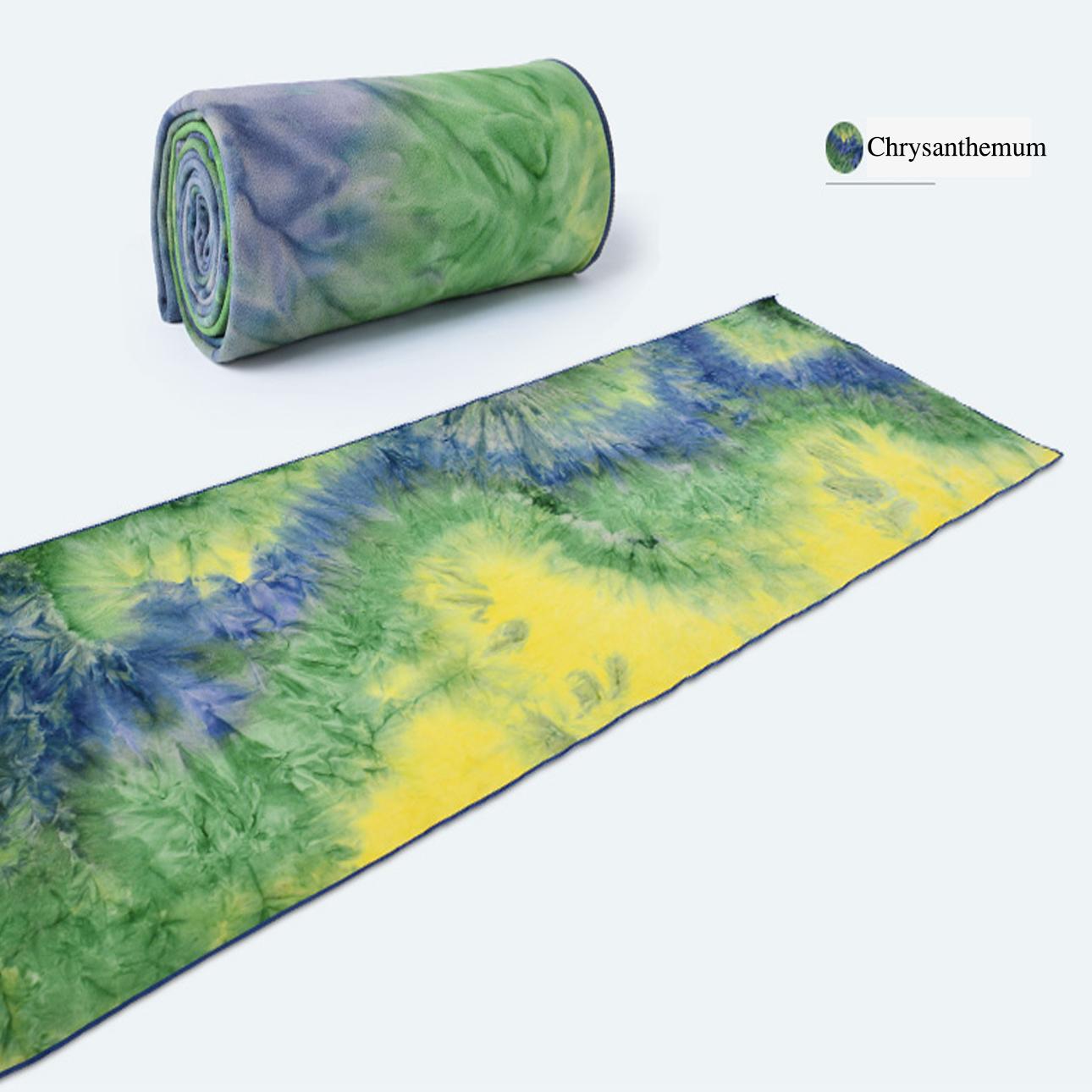 HATHA YOGA - Super absorbent suede yoga mat ผ้าปูกันลื่น สำหรับการเล่นโยคะที่มีเหงื่อออกมาก