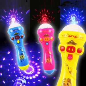 สินค้า YUANTA แท่งแฟลช ไม้กายสิทธิ์เรืองแสง ของเล่น ของคุณหนูๆ ของขวัญ ของเล่นส่องสว่างสำหรับเด็กไมโครโฟน Projection flash stick