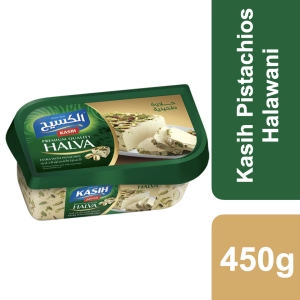 ภาพหน้าปกสินค้าKasih Premium Qy Halwa Extra with Pistachio 450g ++ กาซีย์ ขนมฮัลวาผสมพิซตาชิโอ 450 กรัม ที่เกี่ยวข้อง