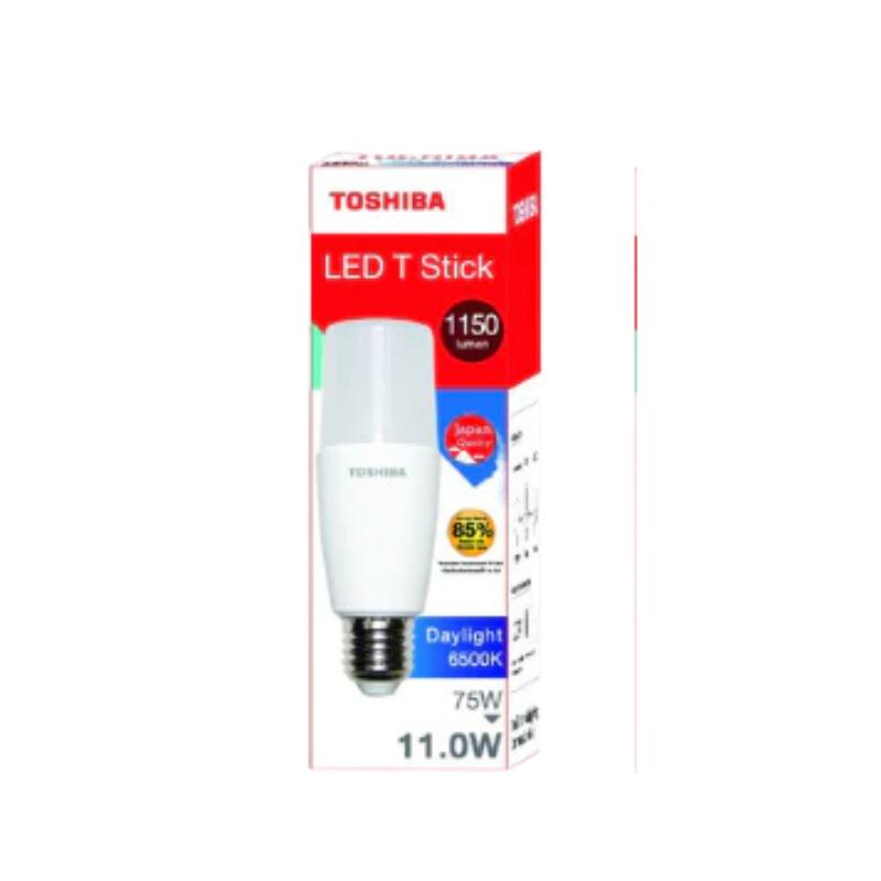 TOSHIBA 5w-11w หลอดไฟ สติ๊ก E27 LED T STICK T38 5W// TOSHIBA LED StickT41 8W // Toshiba หลอดไฟ led t stick t44 11 วัตต์ // Warm WhiteDaylightCool White **สินค้ารับประกัน1ปี**เมื่อสินค้ามีปัญหาช็อตเปิดไม่ติด