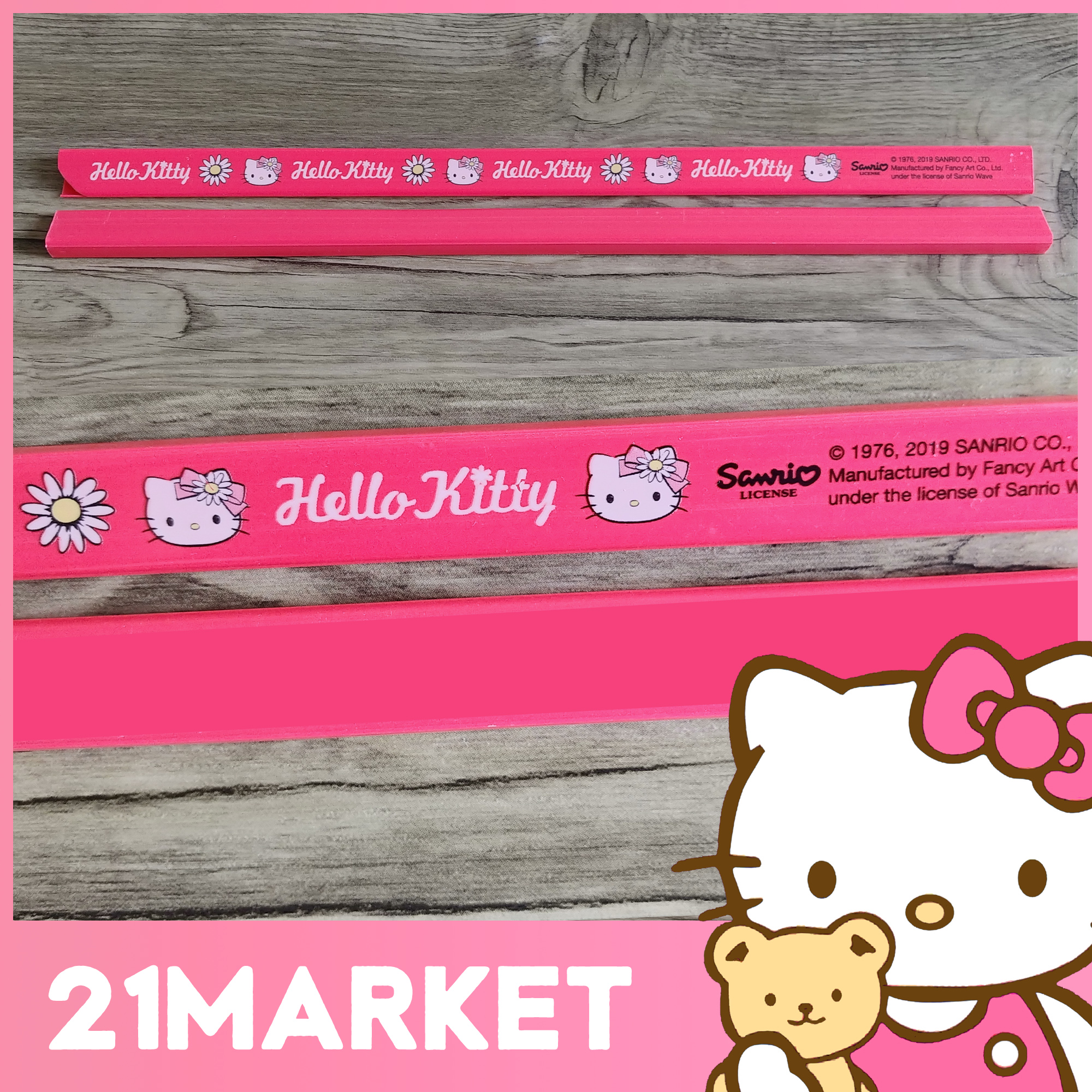 สันรูด สันปกรายงาน แบบ slide lock ขนาด A4 ลายการ์ตูนลิขสิทธิ์แท้ Hello Kitty / Rilakkuma / Pooh