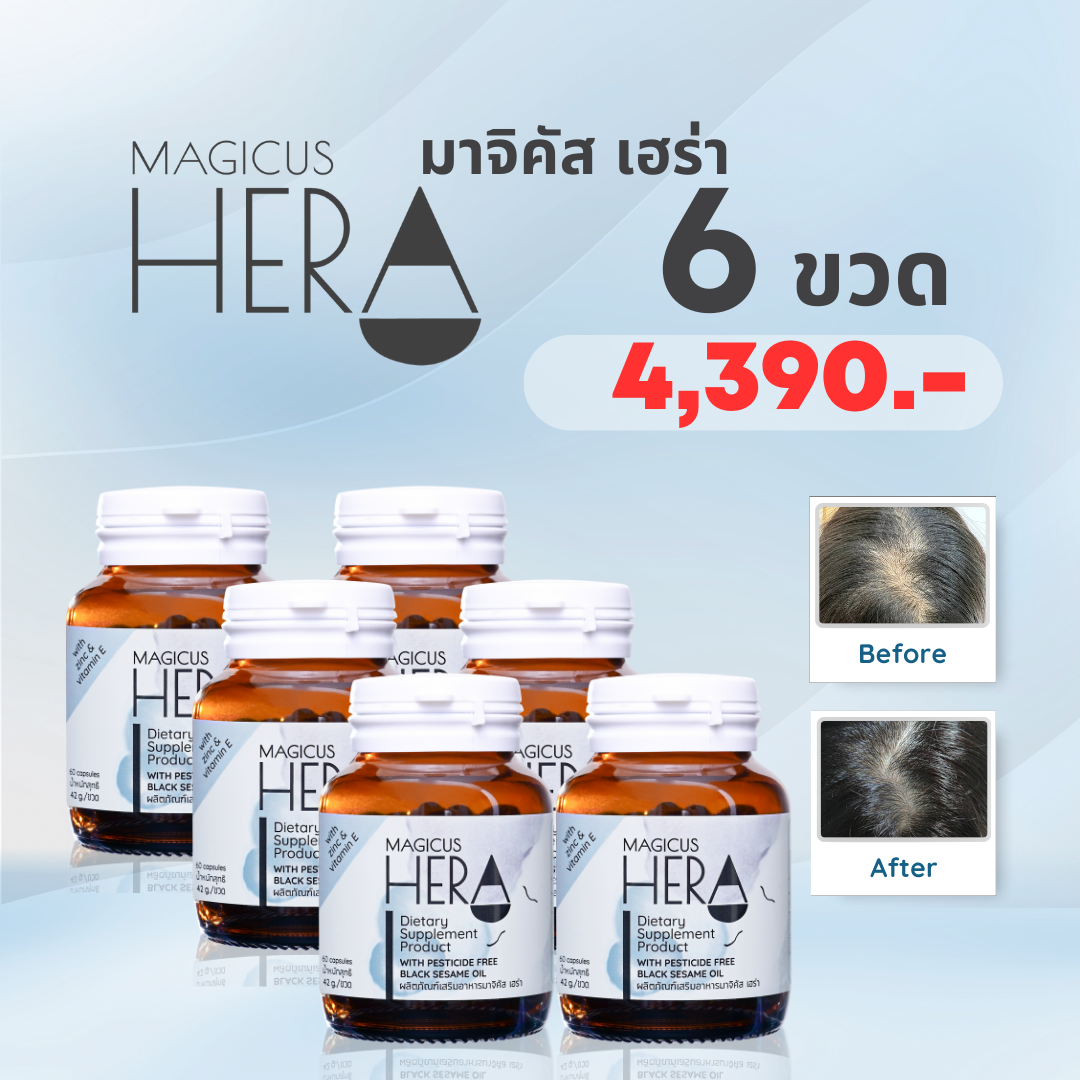 Magicus Hera Pack6 ราคา 4,390 บาท*ส่งฟรี