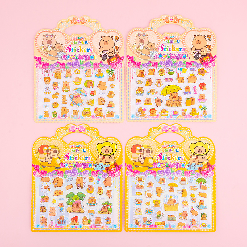 VINTLOOK (สุ่มส่ง 1 แผ่น)Sanrio Clow M Melody ชุดสติกเกอร์แฟชั่น Hello-การออกแบบตัวละครที่น่าสนใจและมีสีสัน