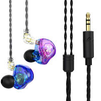 QKZ AK6-Max หูฟังอินเอียร์ ระบบเสียง HI-FI Earphone in ear Smalltalk หูฟังถอดสายได้  หูฟังเกมมิ่ง ไมด์โครโฟนในตัว สายยาว 1.25 เมตร
