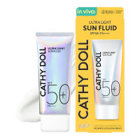 Cathy Doll อัลตร้าไลท์ซันฟลูอิด เอสพีเอฟ50+ พีเอ++++ มี 4 ขนาด 70ml40ml15ml7ml (เครื่องสำอางครีมกันแดดกันแดดหน้า)