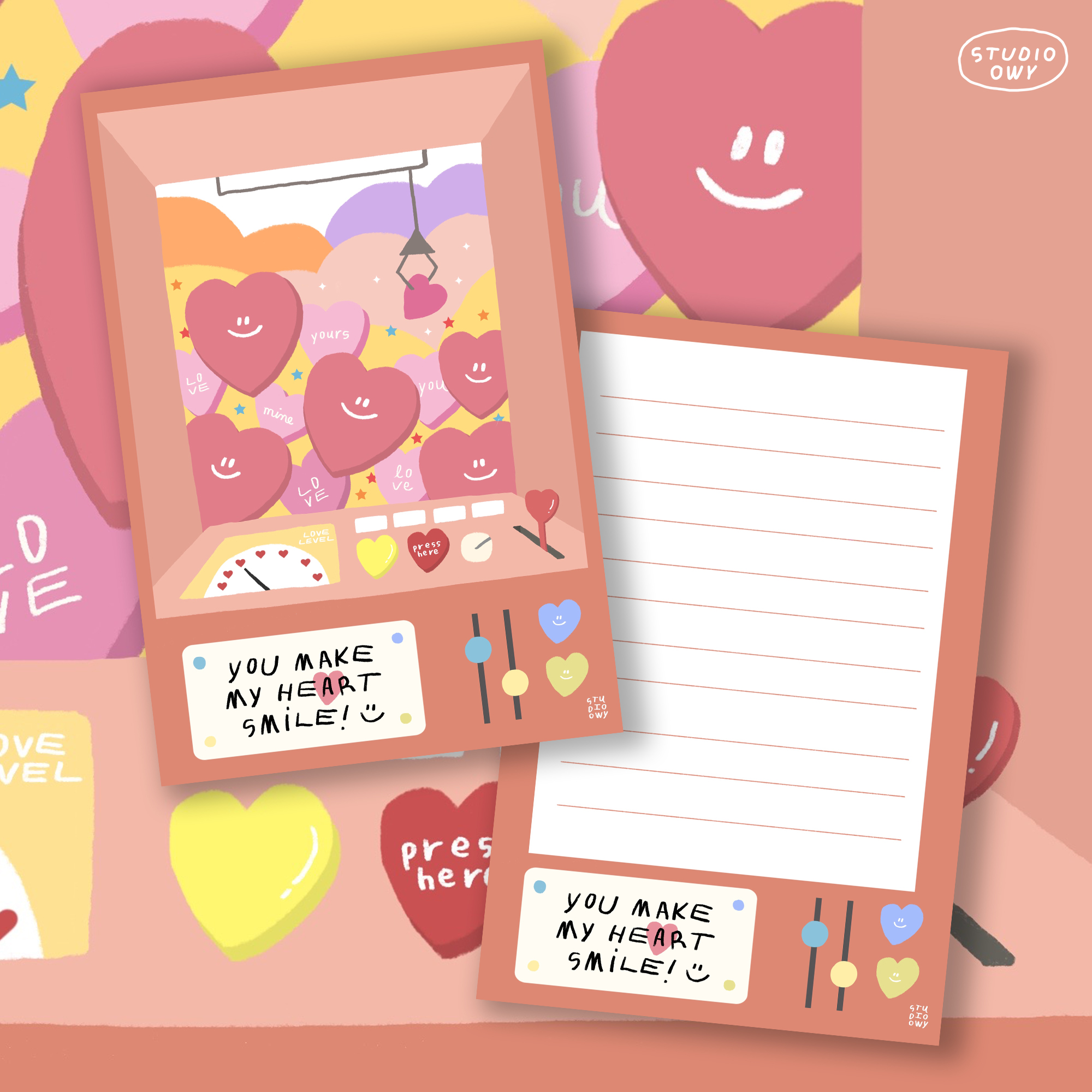 STUDIO.OWY : LOVE POSTCARD โปสการ์ดบอกรัก