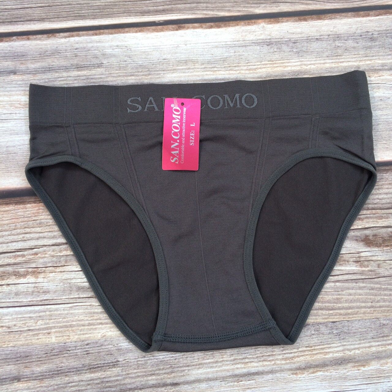 845 กางเกงชั้นในผู้ชาย SAN COMO กางเกงในชาย กางเกงในตัวใหญ่ กางเกงในขาสั้น กางเกงบ๊อกเซอร์ สีพื้น ผ้านิ่ม ราคาถูก ดี