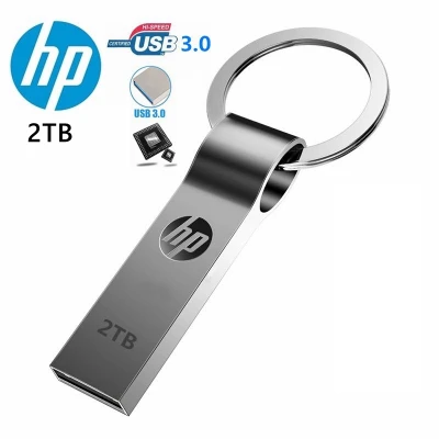 แฟลชไดรฟ์ 1TB/2TB USB 3.0 Flash Drive HP Pendrive High Speed Flash Disk 163264GB