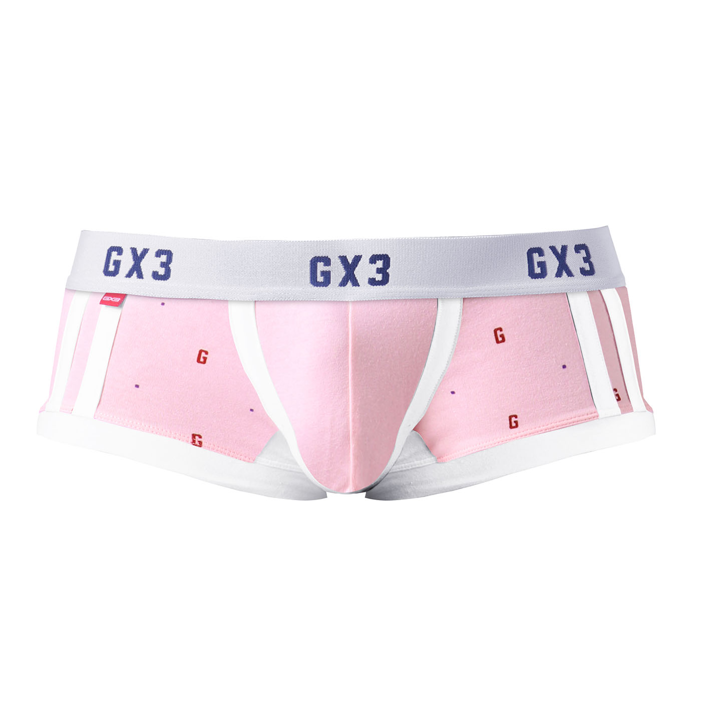 GX3 Underwear THE COTTON Logo Boxer - Pink