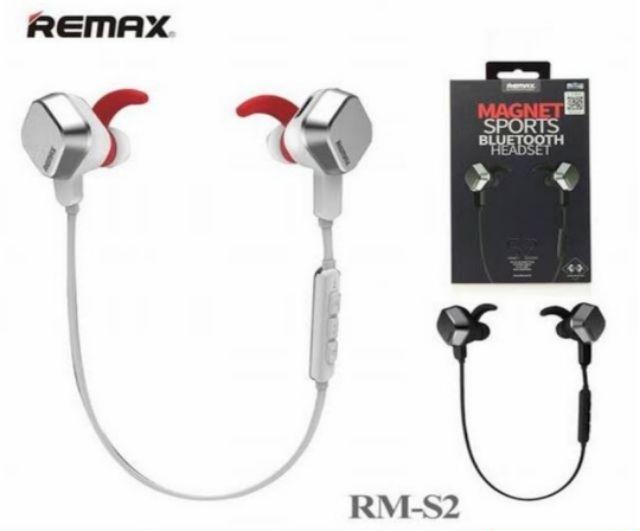 โปรโมชัน Remax RB-S2 Bluetooth Headset 4.1 หูฟัง บลูทูธ ราคาถูก หูฟัง หูฟังสอดหู