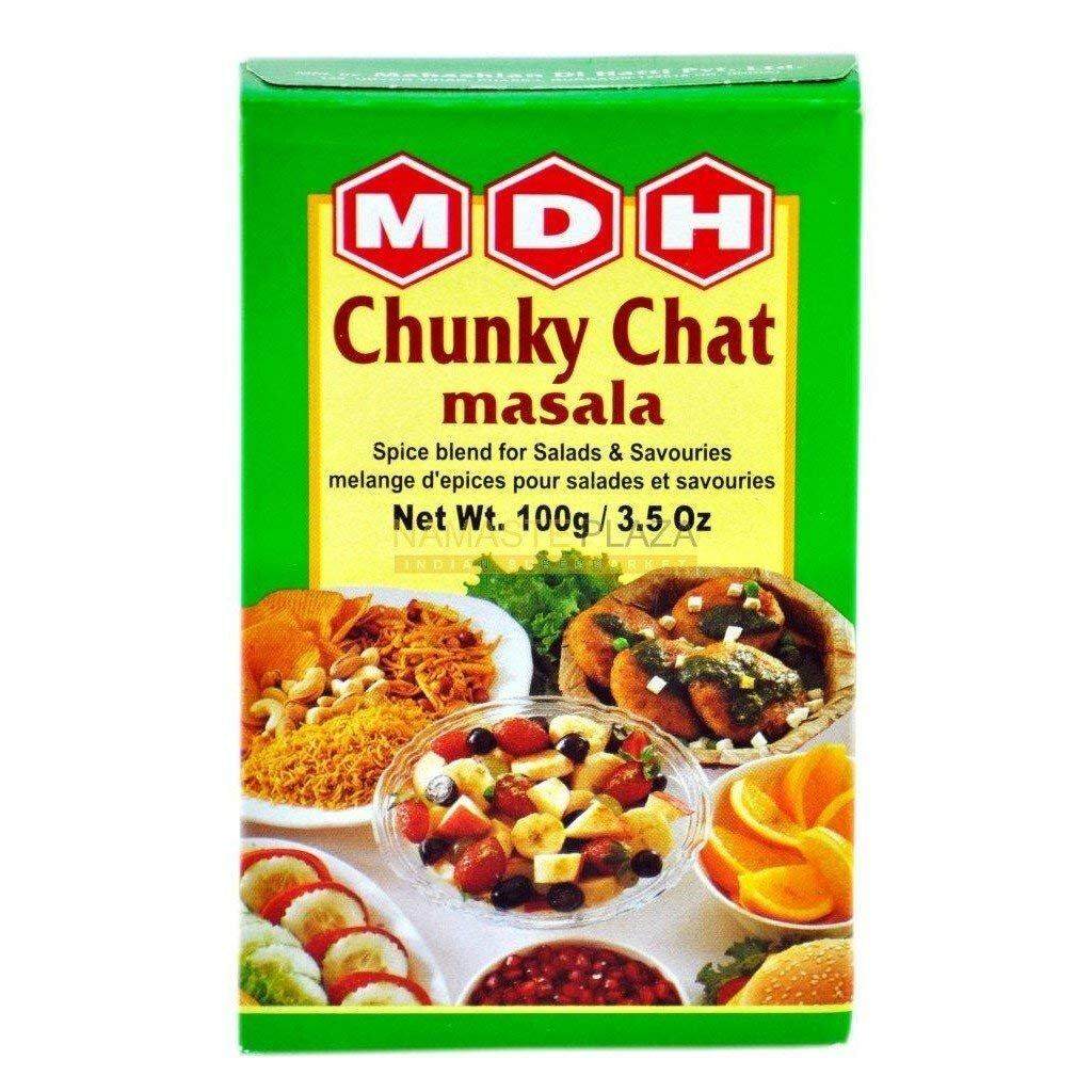 MDH Chunky Chat Masala 100g เอ็มดีเอช จันกี้จาดมาซาลา ขนาด 100 กรัม.