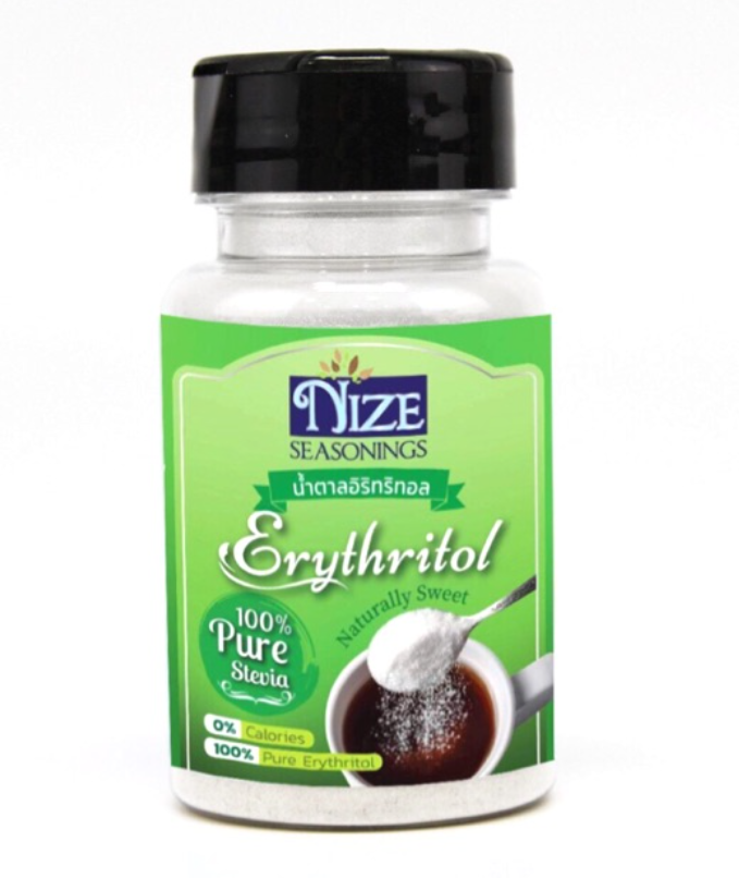 น้ำตาลอิริทริทอล ตรา NIZE ( เกรดพรีเมี่ยม ) ERY คีโต ขนาด 90 กรัม keto