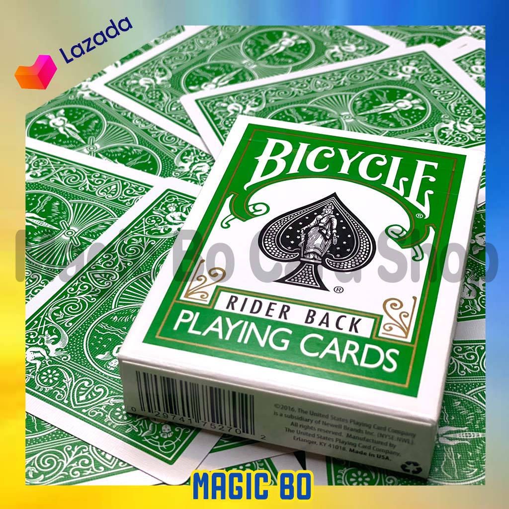 Bicycle Playing Card Rider Deck [ พร้อมส่ง ] อุปกรณ์มายากลที่นักมายากลทั่วโลกนิยมใช้ ของสะสม