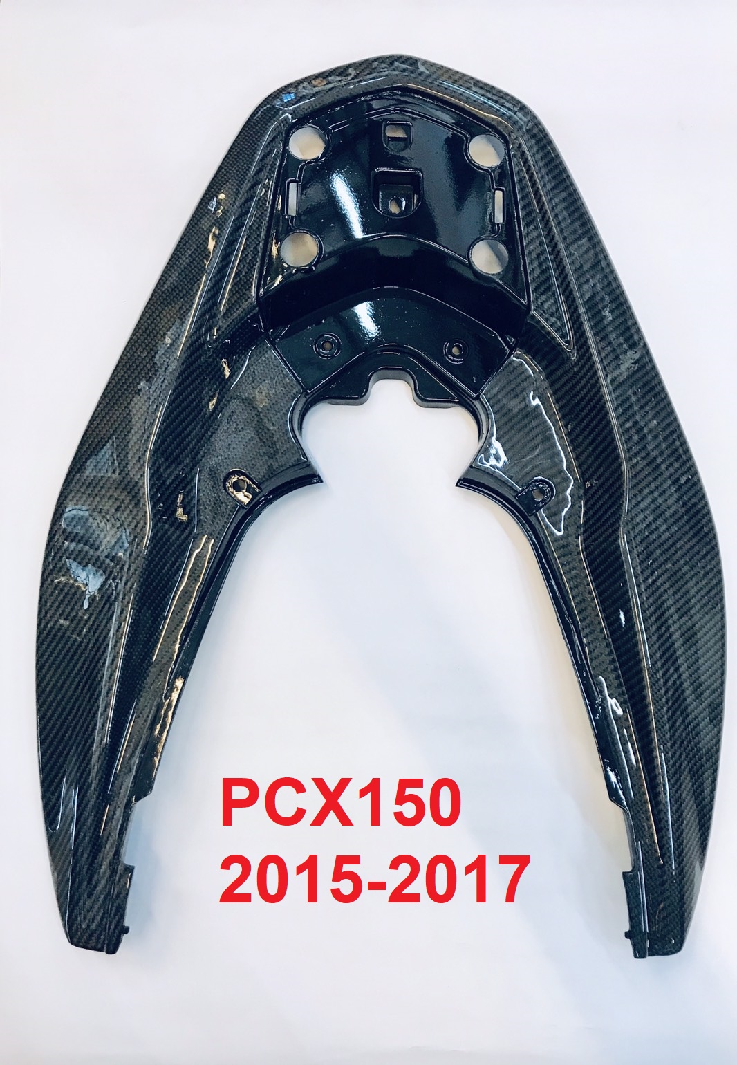 กันตก PCX150 ปี2015-2017 หุ้มคาร์บอน (ผ้าดำ)