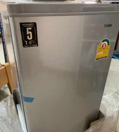 ส่งฟรี รุ่นใหม่ Haier ตู้เย็นมินิบาร์ ขนาด 3.1 คิว รุ่น HR-90 มีฉลากประหยัดไฟเบอร์ 5 รับประกันสินค้า 1ปี คอม 5ปี