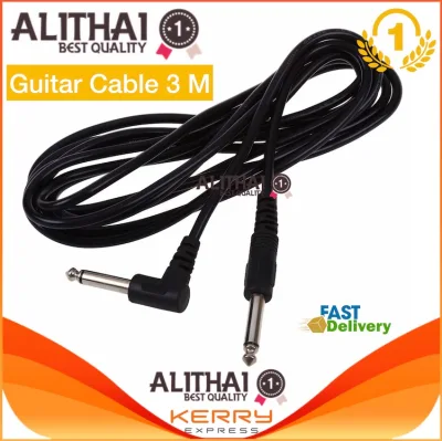 Alithai สายแจ๊คกีต้าร์ 3 เมตร Guitar Cable 3 M