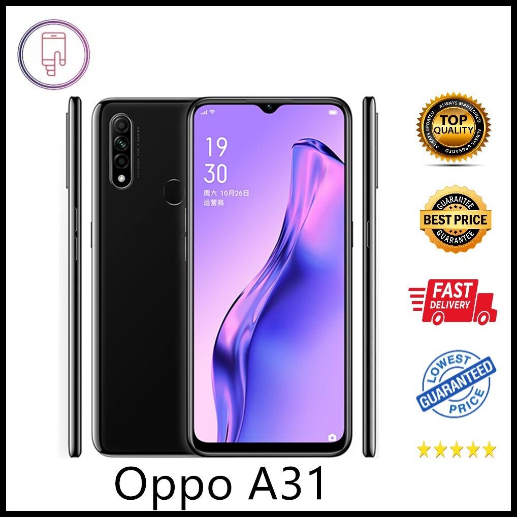 ใหม่เอี่ยมของแท้ ออปโป้ oppo a31 smart phone Ram 8GB Rom 256GB เครื่องใหม่ของเเท้100% ได้ จอ6.5"หน้าจอใหญ่ (รับประกัน 1ปี ฟรีอุปกรณ์ตกแต่งครบชุด) ราคา 1,770 บาท*ส่งฟรี