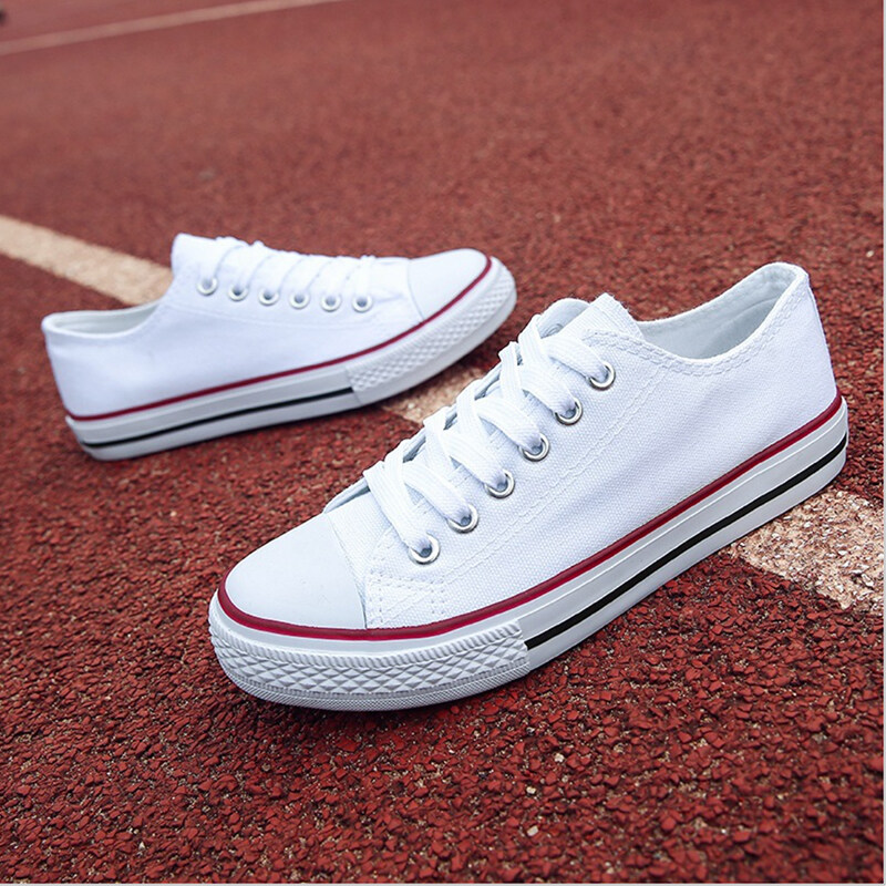 *TRIPLE* บาท รองเท้าผ้าใบทรงคอนเวิส รองเท้าConverse Allstar รองเท้าผ้าใบสีดำ รองเท้าใส่ทำงาน รองเท้าผ้าใบราคาถูก มีเก็บปลายทาง