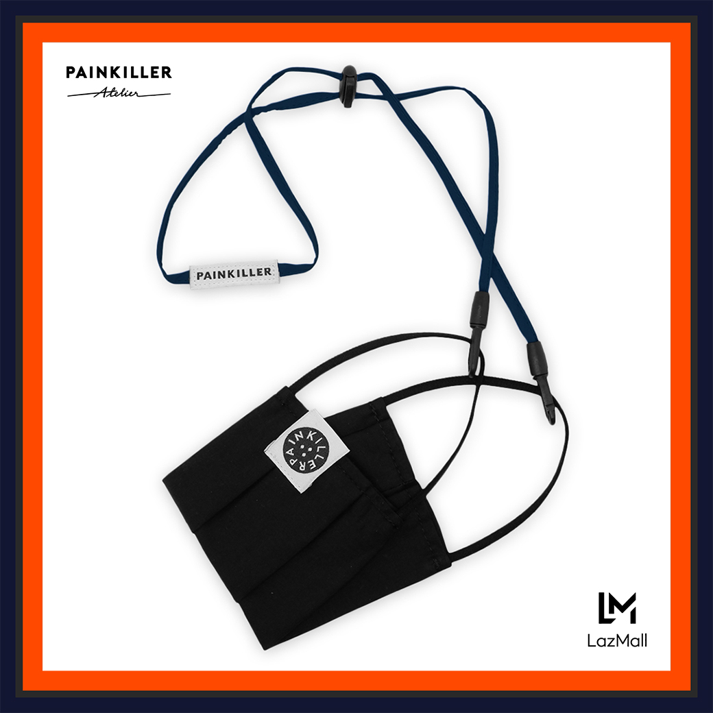 (PAINKILLER) Life Essentials Adjustable Mask Strap / สายคล้อง หน้ากากผ้า แฟชั่นผู้ชาย เพนคิลเลอร์ / Face mask belt men fashion accessories PAINKILLER / SS20