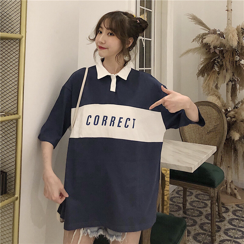 LH.Friday เสื้อยืดขอปกสกรีน CORRECT สุดแนวได้ทุกลุคปังทุกแนวใส่กับขาสั้นก็ปัง