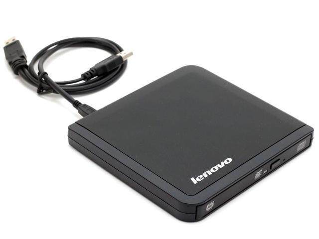เครื่องอ่านดีวีดีแบบบางพกพาสะดวกLenovo Slim USB Portable DVD Burner 0A33988 สินค้าใหม่ ของแท้  รับประกัน 1 ปี (0193)