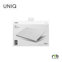 UNIQ Claro เคส Macbook Air 13″ (M2-M5) 2022-2026 ใสขุ่น กันรอยนิ้วมือ