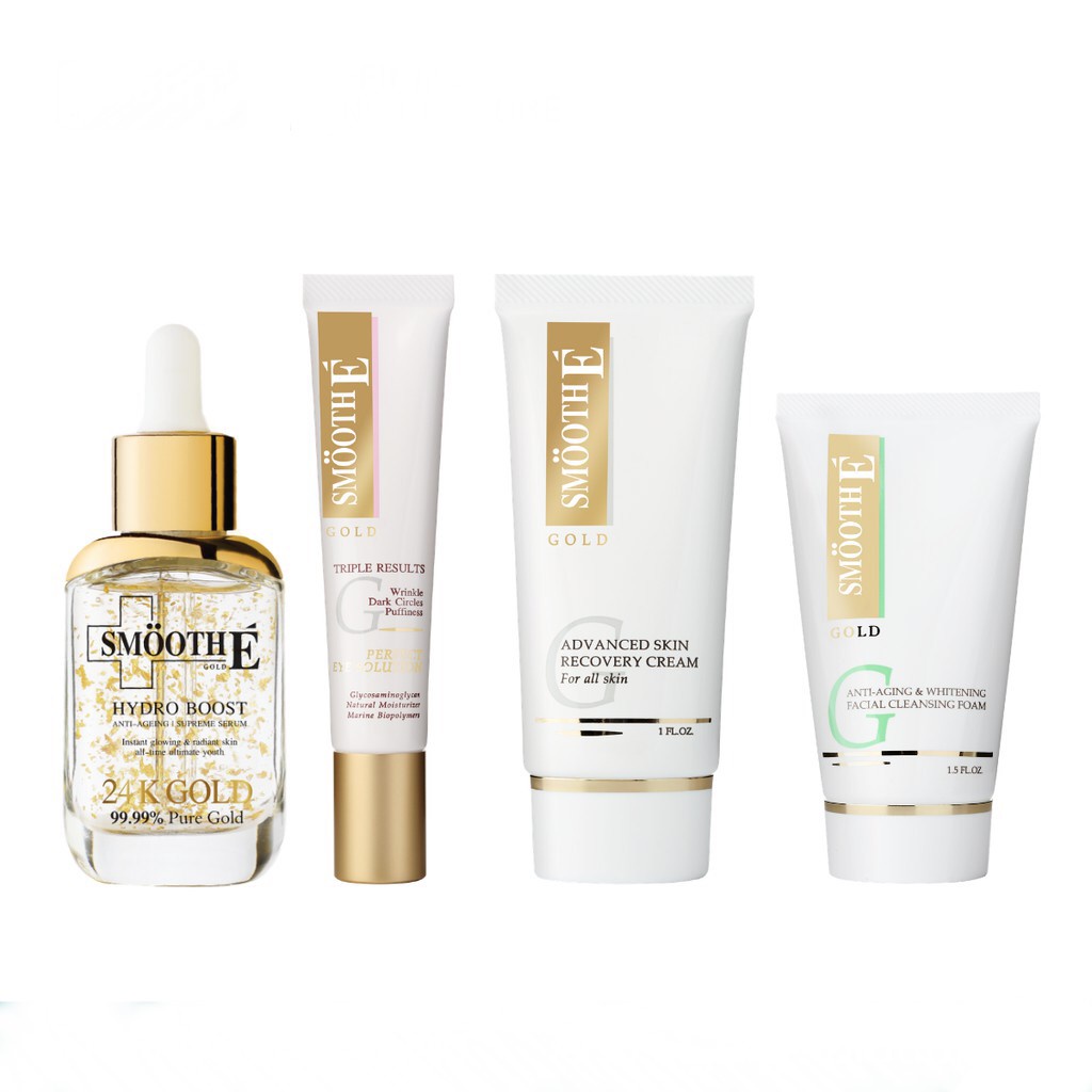 Smooth E Anti-Aging Solution Set – สัญญาณแห่งริ้วรอยที่ใบหน้าและหางตา ราคา 2,695 บาท*ส่งฟรี