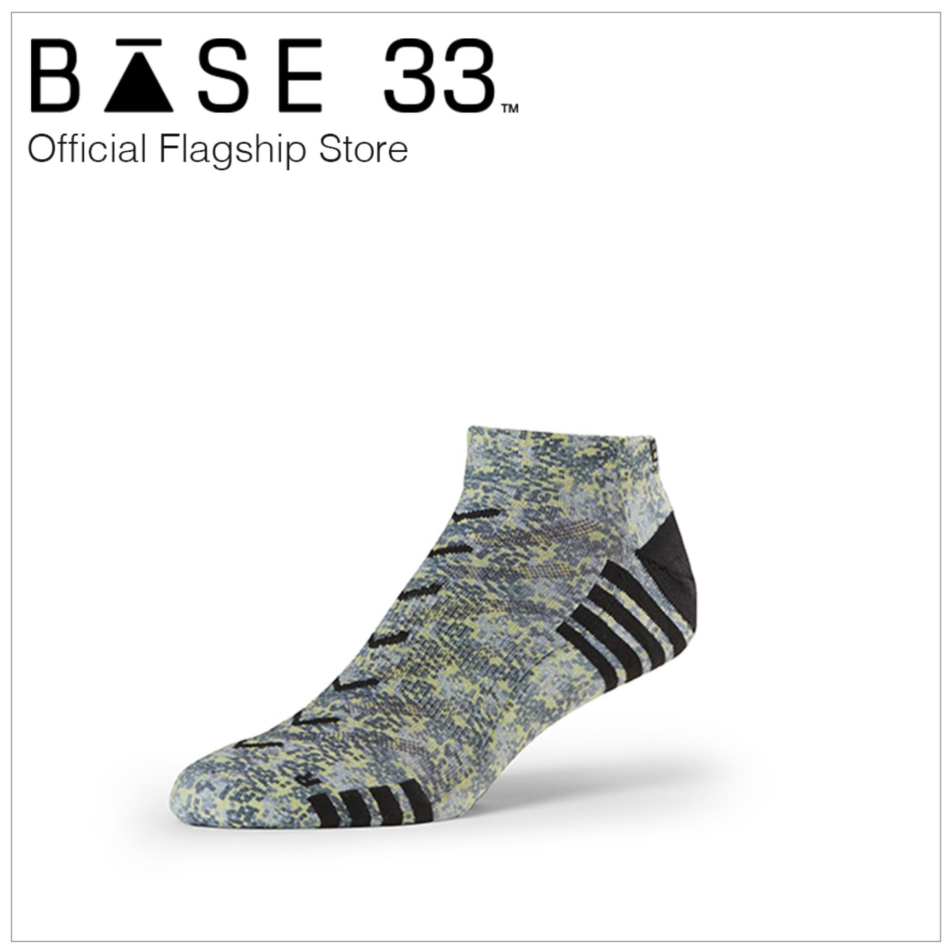 Base33 เบส33 ถุงเท้ากีฬาระดับตาตุ่ม  รุ่น Low Rise