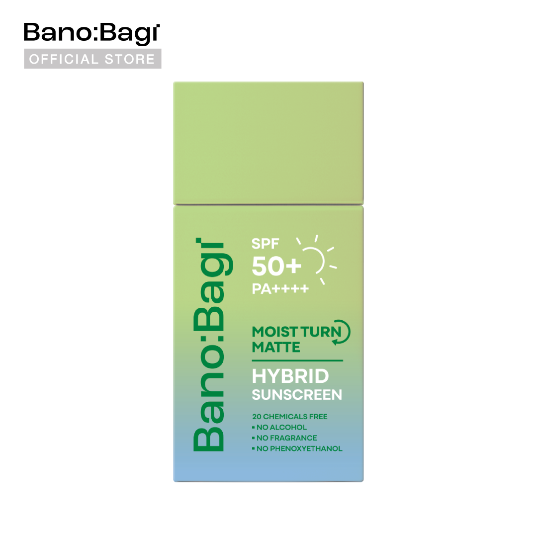 BANOBAGI Moist Turn Matte Hybrid Sunscreen SPF50+ PA++++ มอยส์ เทิร์น แมตต์ ไฮบริด ซันสกรีน