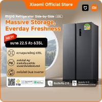 Xiaomi Mijia ตู้เย็น Side by Side 635L/ตู้เย็น 4 ประตู 510L|ขนาดใหญ่|ประหยัดไฟ|ควบคุมผ่าน Xiaomi Home