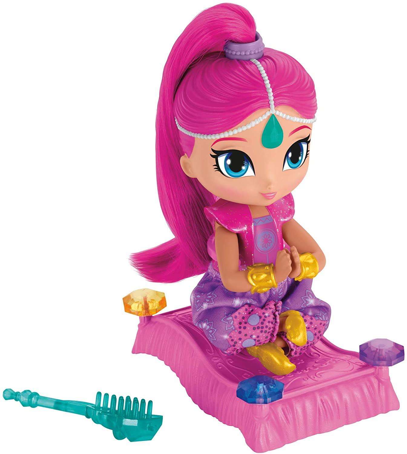 Fisher Price Nickelodeon Shimmer & Shine ตุ๊กตา​ ซิมเมอร์ แอนด์ ไซน์ ขี่พรมวิเศษ Floating Genie Doll ของแท้