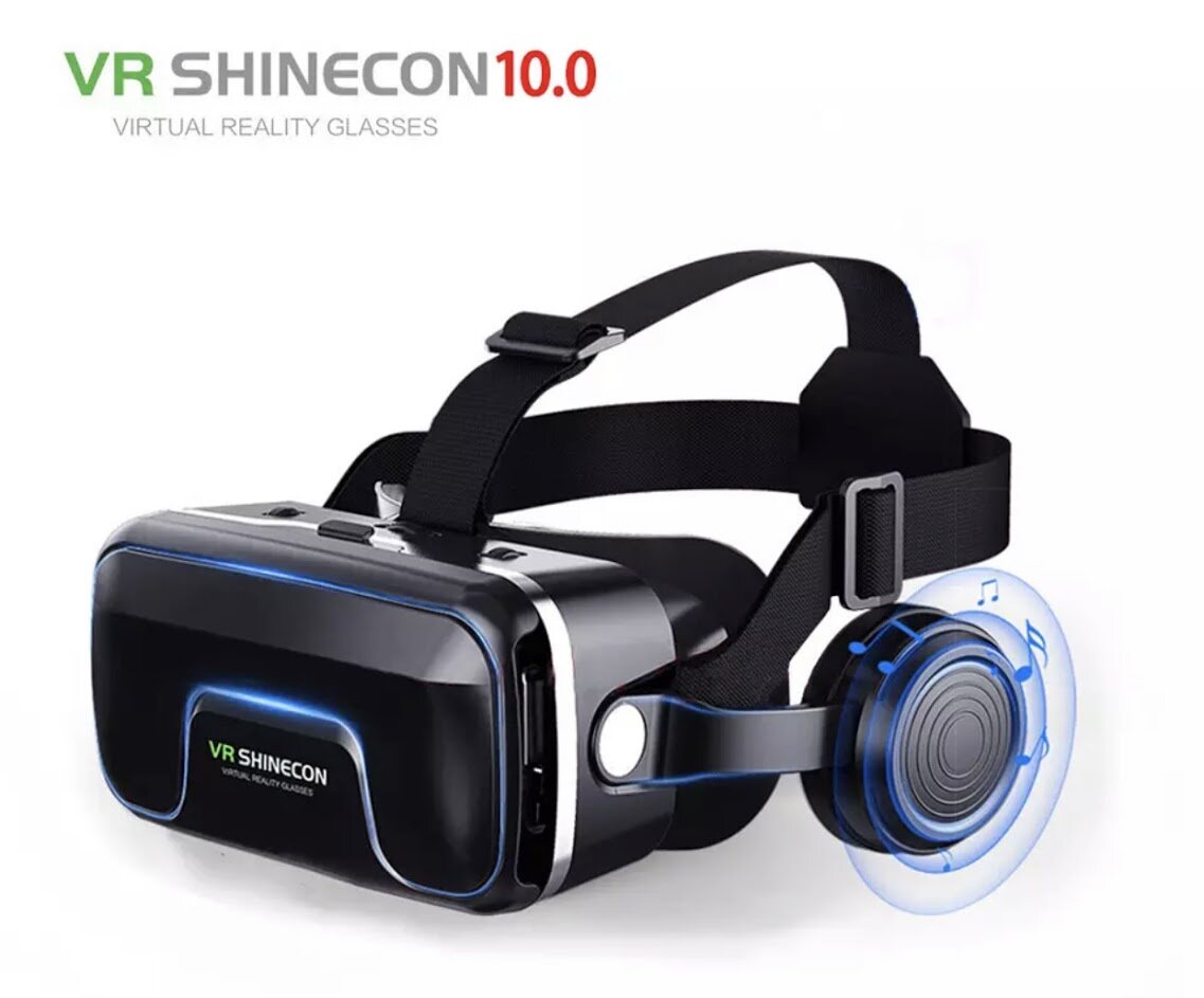 พร้อมส่ง VR Shinecon 10.0 3Dแว่นตาเหมือนจริงชุดหูฟังสำหรับสมาร์ทโฟนโทรศัพท์สมาร์ทแว่นตาวิดีโอเกมส์ Viarกล้องส่องทางไกล