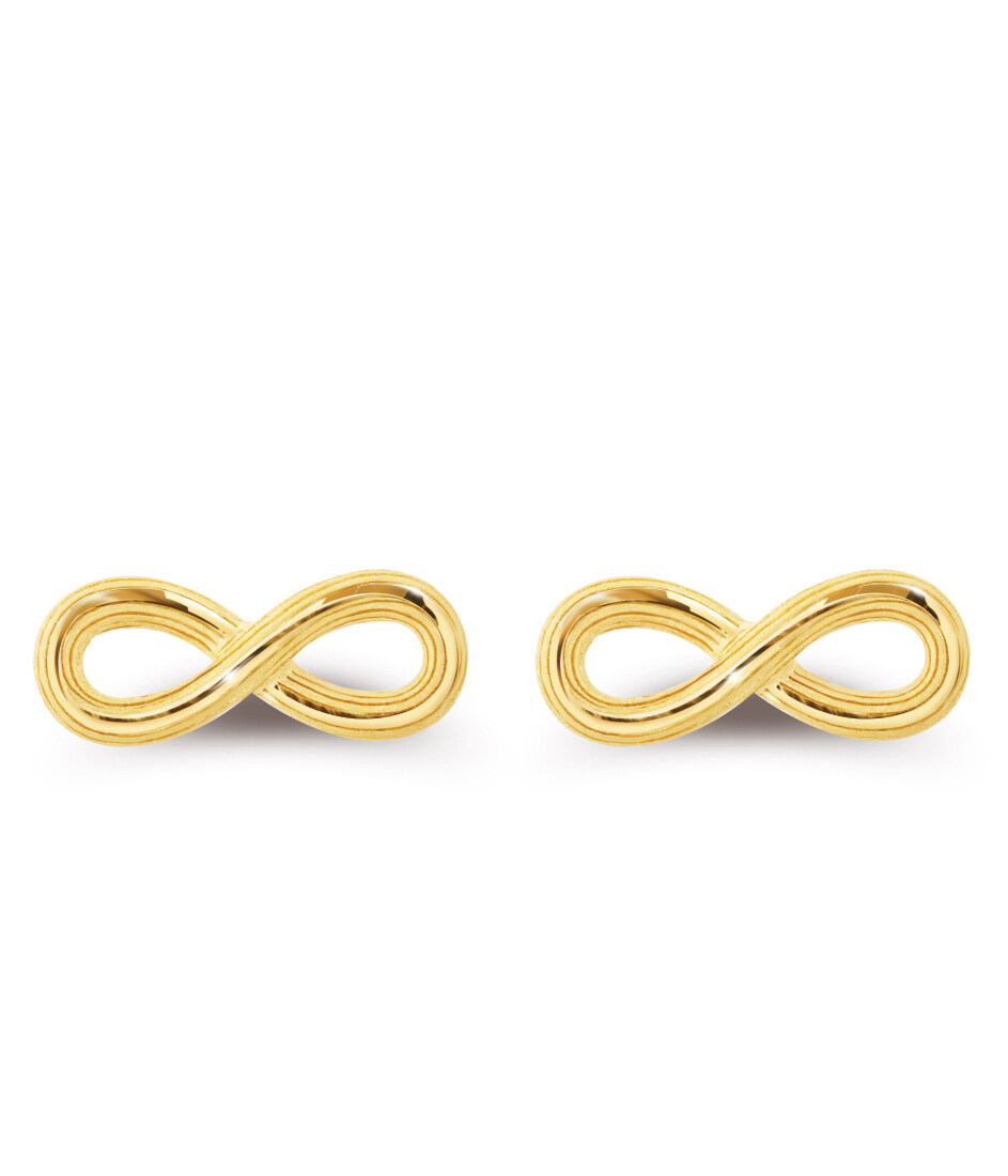Prima pure gold 99.9% infinity earrings code 111e3774-18 ราคา 13,440 บาท*ส่งฟรี
