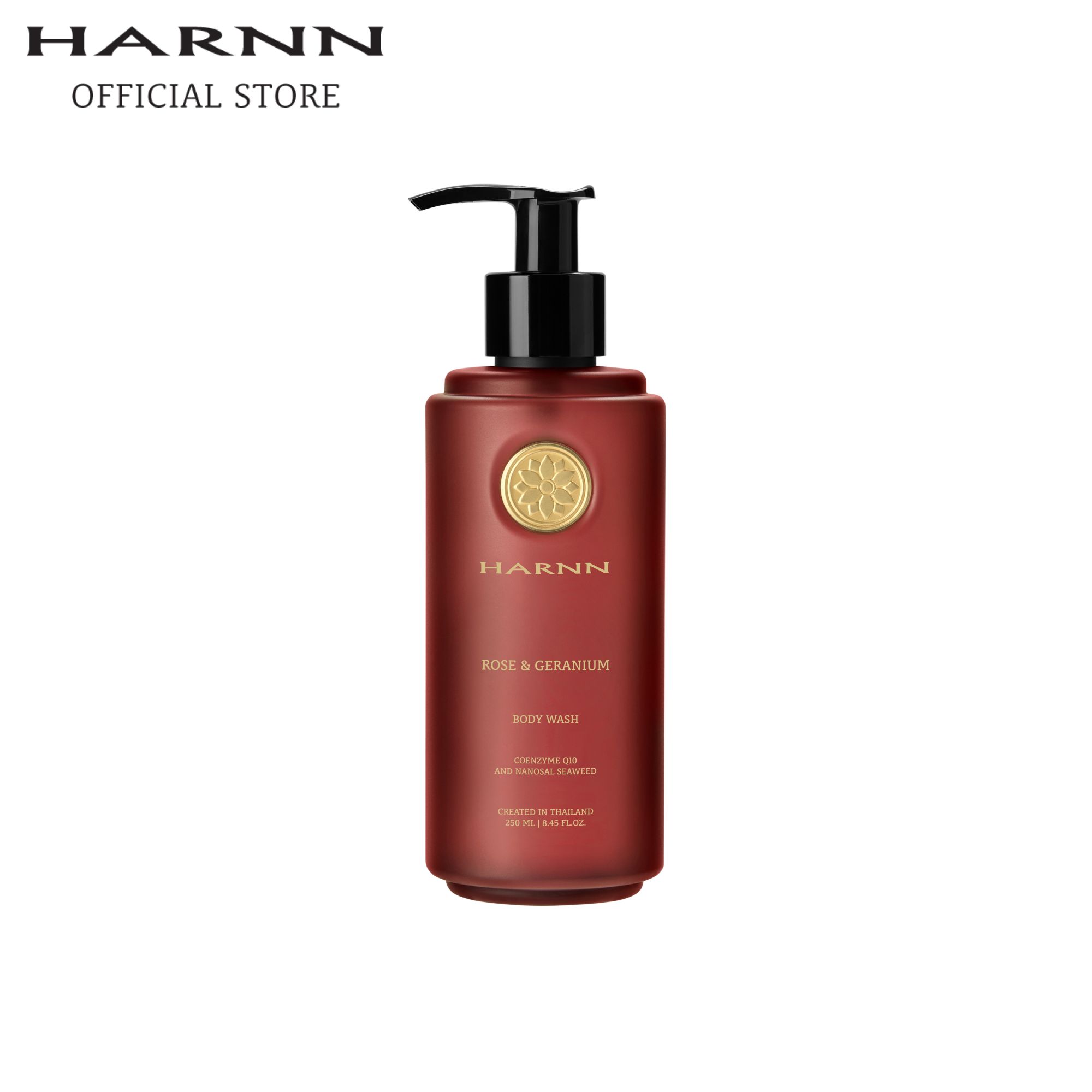 HARNN ROSE & GERANIUM BODY WASH 250 ML. เจลอาบน้ำ ครีมอาบน้ำ ครีมทาผิว โลชั่นทาผิว ครีมบำรุงผิว เจลอาบน้ำกลิ่นหอม ผลิตภัณฑ์อาบน้ำ ผลิตภัณฑ์ดูแลผิว ผิวชุ่มชื่น ราคา 902 บาท*ส่งฟรี