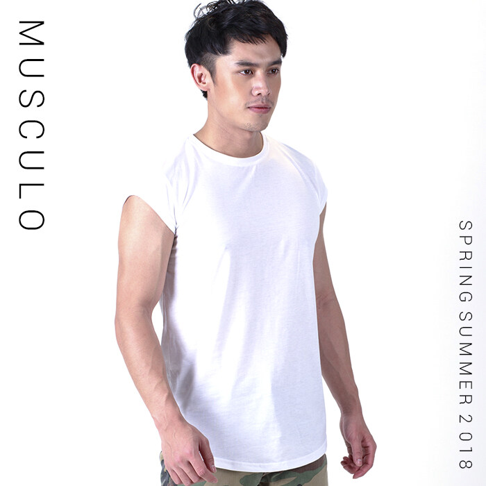 Musculo Reyon short sleeve T- SS18 เสื้อยืดเรย่อนทรงแขนเต่อ