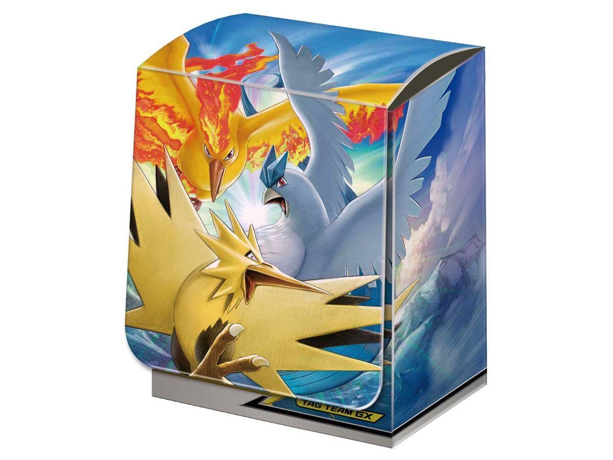 กล่องการ์ด Pokemon Card Game Deck Case Moltres & Zapdos & Articuno
