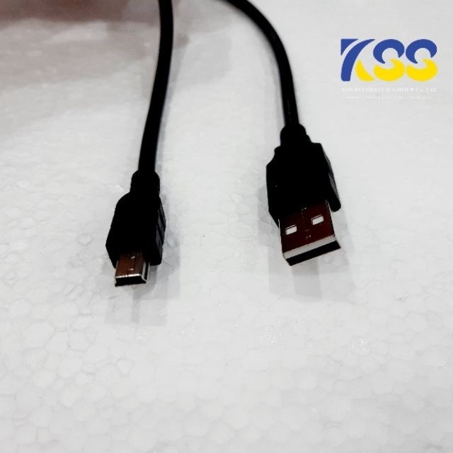 สาย USB TO MINI / 5PIN สายกล้อง สายชาร์จกล้องในรถยนต์ มีความยาว 1.8 - 10 เมตร