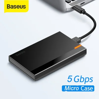Baseus HDD Case 2.5 inch SATA to USB 3.0 Hard Disk Case HDD Enclosure for SSD Disk Case Type C 3.1 Box HD External HDD Caddy