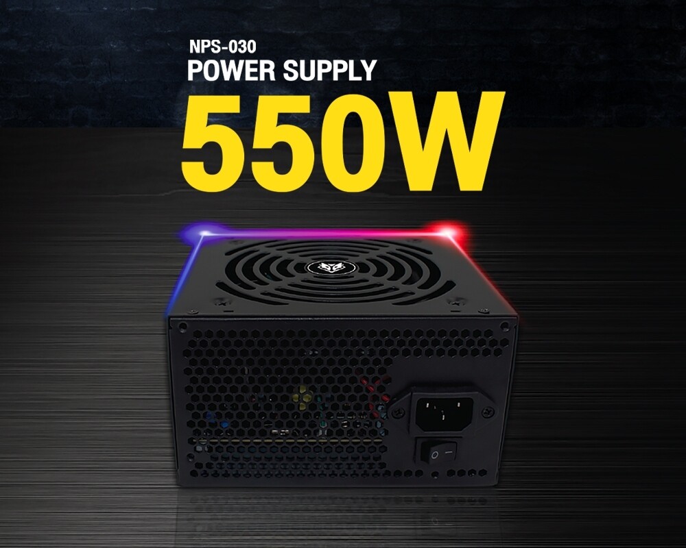 Power Supply NUBWO NPS-030 500W เพาเวอร์ ซัพพลาย NUBWO 500W รุ่น NPS-030 ใช้กับคอมพิวเตอร์ทั่วไป
