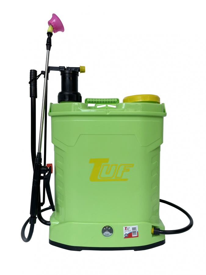 Globalhouse TUF เครื่องพ่นยาแบตเตอรี่ 20 ลิตร 2ระบบ รุ่นJN-MDZ20B สีเขียว แบรนด์แท้ ราคา 1,250 บาท*ส่งฟรี