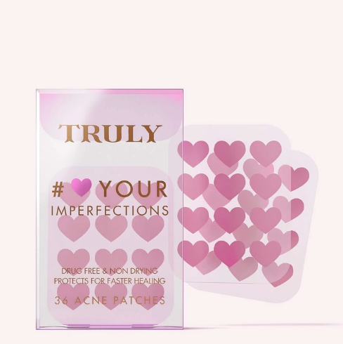 Truly Beauty -  Heart Your Imperfections Blemish Treatment Acne Patches แผ่นแปะสิว [พร้อมส่ง]