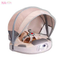 Mambobaby ห่วงยางอก รุ่นปรับปรุง ใช้ได้ 3 – 48 เดือน ใส่ได้ 3 แบบ ใส่ยืนว่ายน้ำได้ ห่วงลอยน้ำ พร้อมที่บังแดด และ หาง
