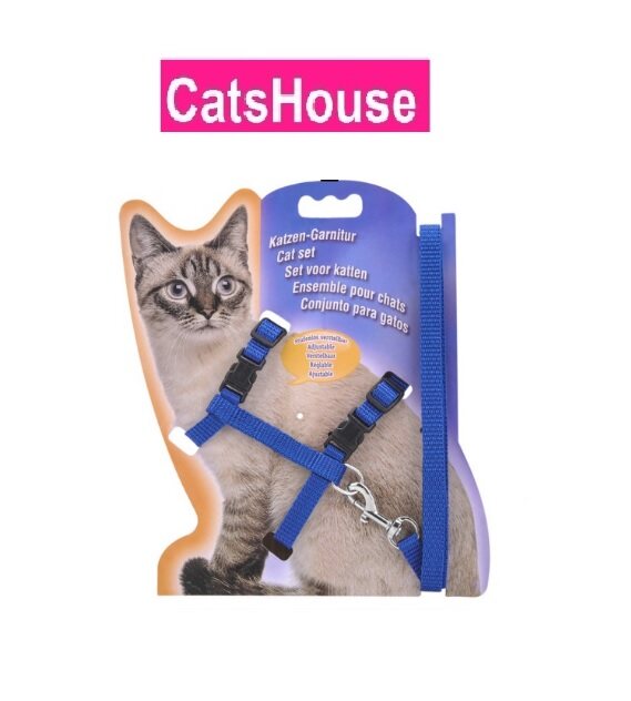 CatsHouse สายจูงแมว ปลอกคอแมว  ราคาถูก