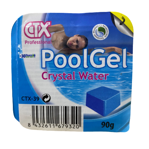 CTX PoolGel เจลปรับน้ำใสลดตะไคร่ 90 กรัม