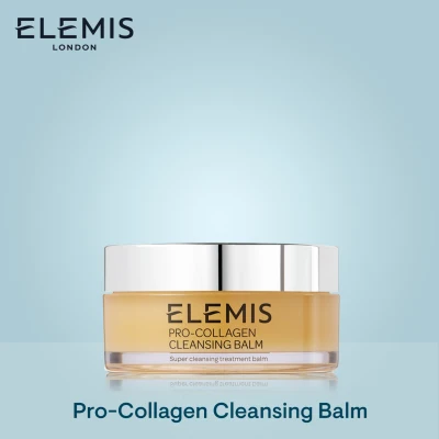 Elemis Pro-Collagen Cleansing Balm 100 g. เอเลมิส โปร คอลลาเจน เคล็นซิ่ง บาล์ม (ล้างเครื่องสำอาง , ทำความสะอาดเครื่องสำอาง , ผิวสะอาด)