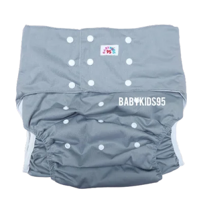 BABYKIDS95 Adult Cloth Diapers Waterproof Washable Adjustable Waist 35"-48" ich, B8