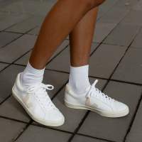 รองเท้าผ้าใบ Veja รุ่น VEJA ESPLAR LEATHER WHITE SABLE (Men/Women)