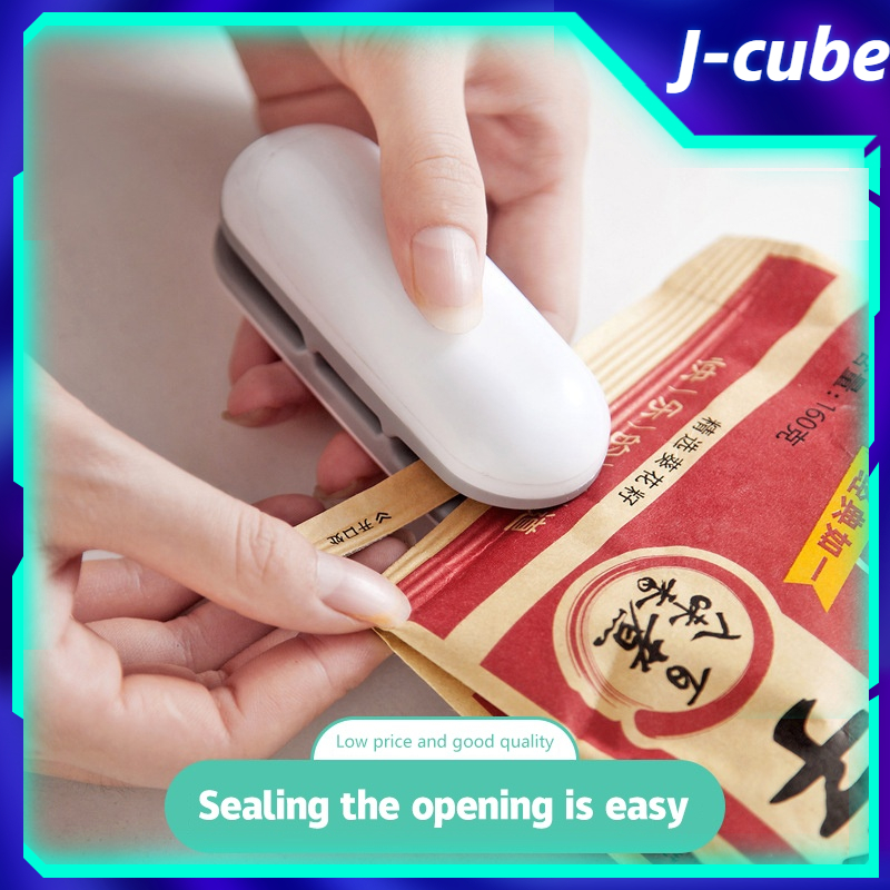 J-cube เครื่องซีลปากถุงพลาสติกขนาดเล็ก