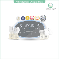 Attitude mom Galaxy III เครื่องปั๊มนมกรวยซิลิโคนแท้ 100%